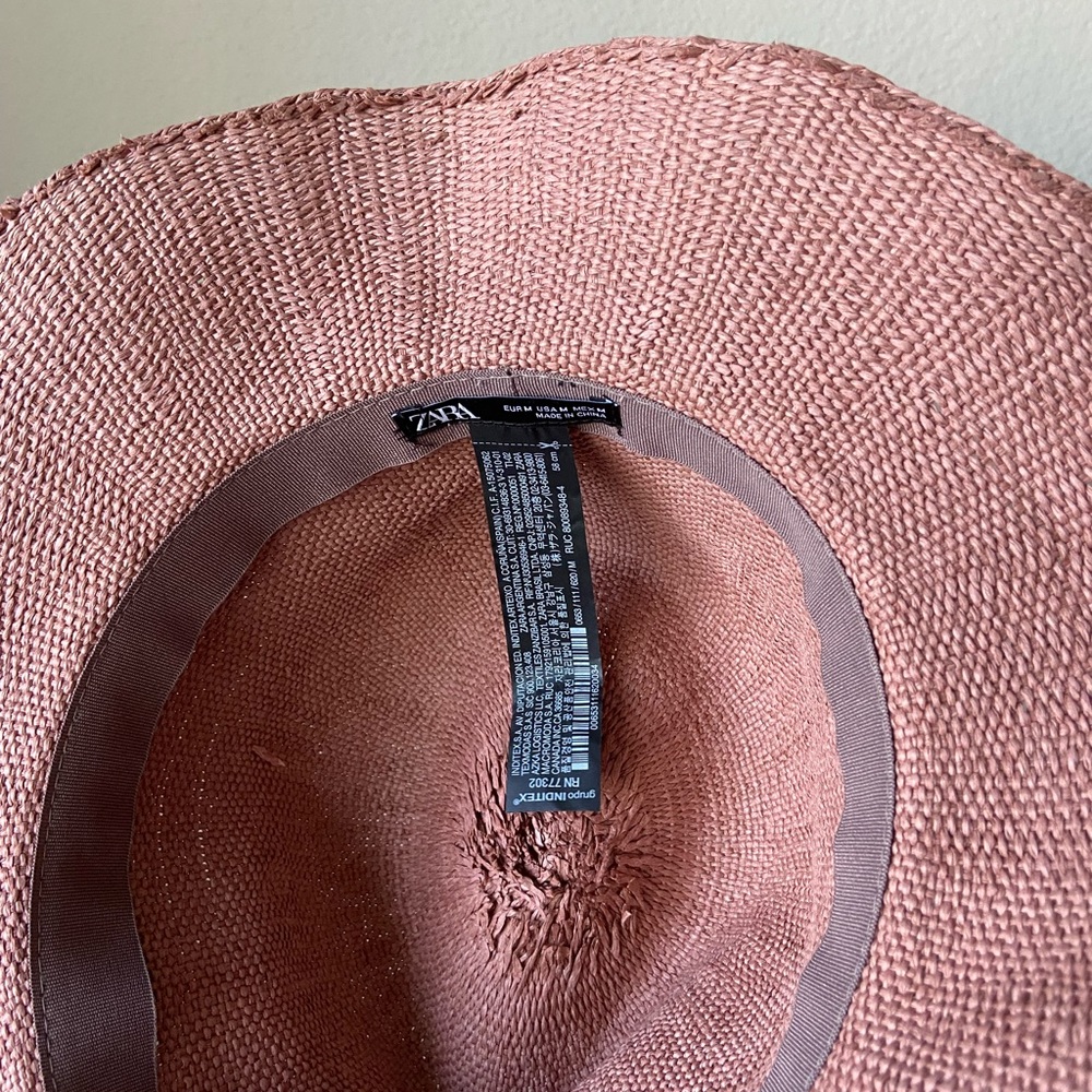 Zara Straw Hat, Cowboy Style View 5